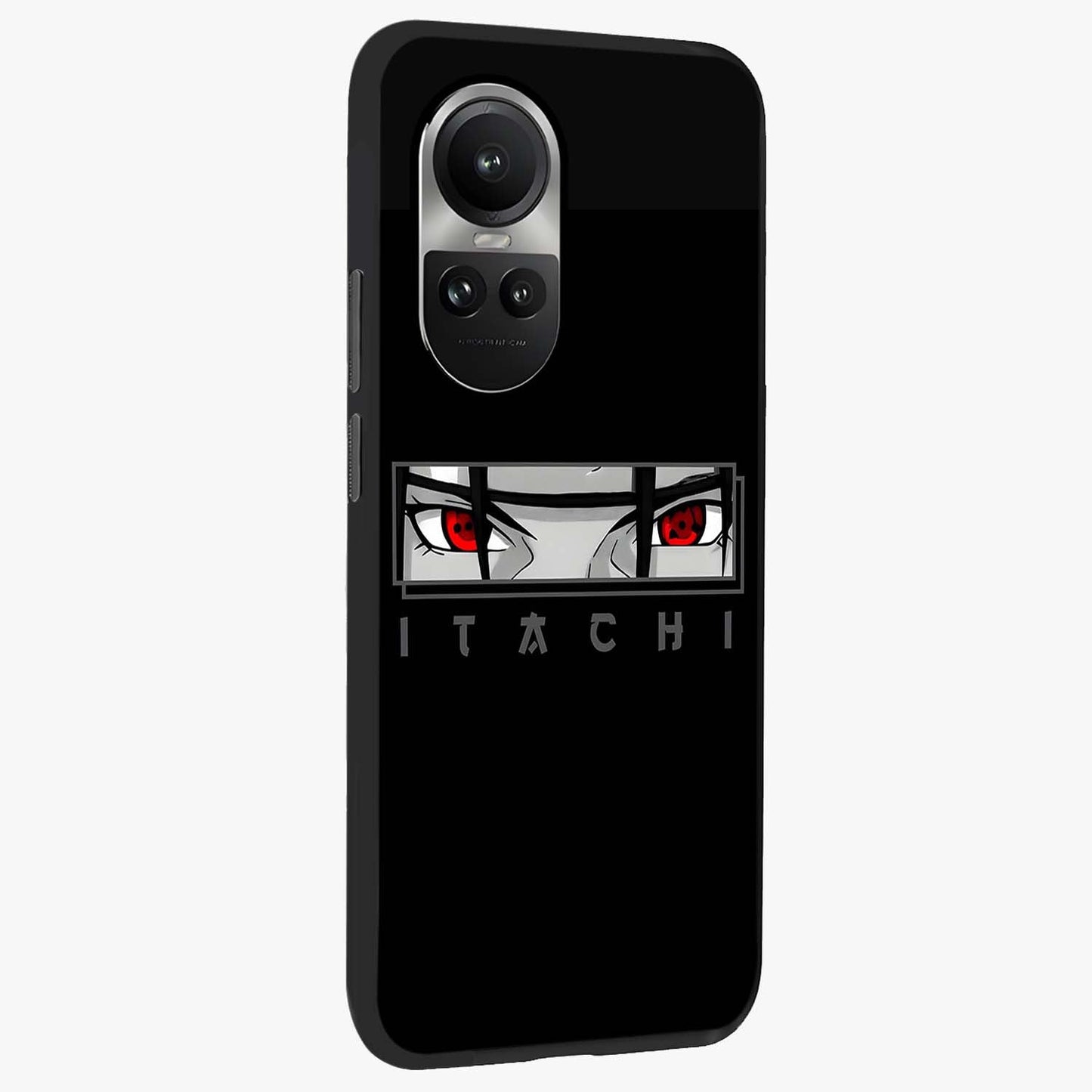 Scarlet Gaze Dominance Glass Case upright view showcasing powerful dramatic artwork with dominant artistic theme.