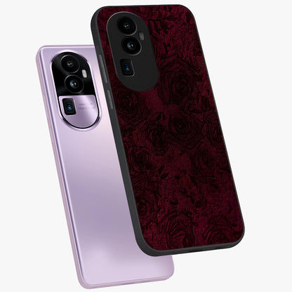 Crimson Fade Flow Glass Case displayed in angled mockup highlighting smooth gradient design with modern aesthetic style.