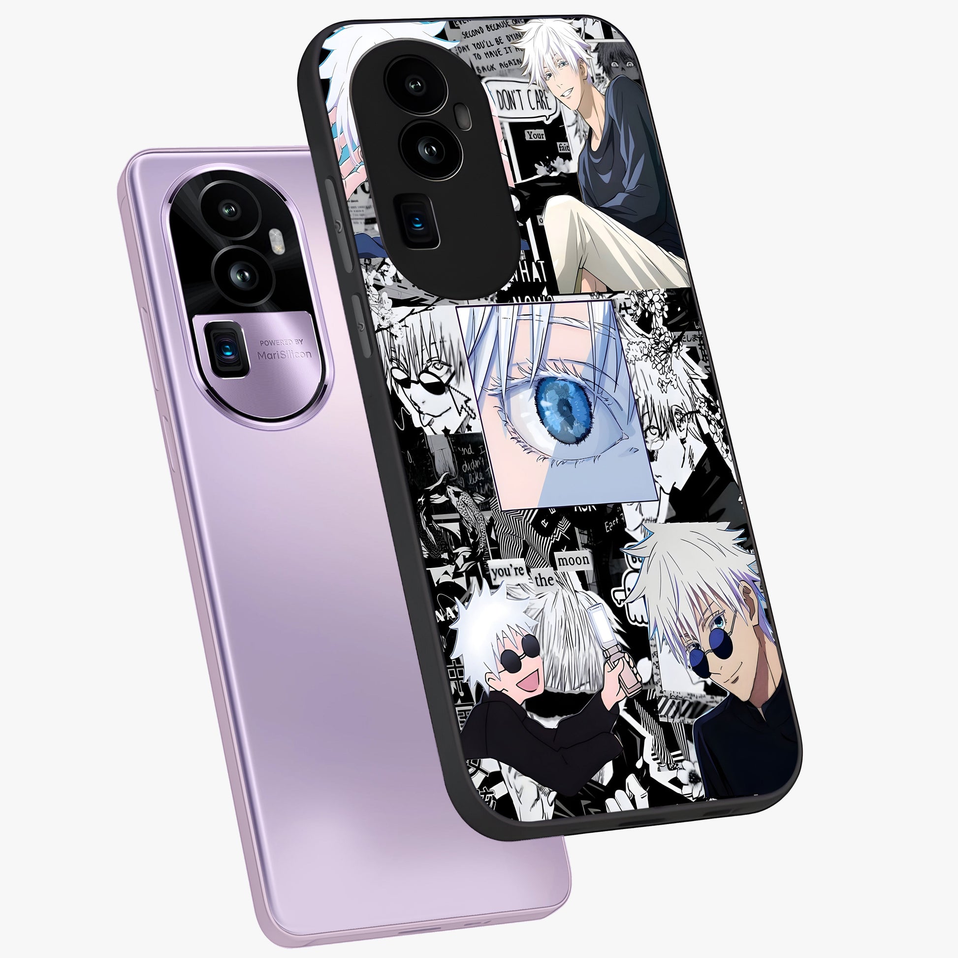 Infinity Sorcerer Chaos Glass Case displayed in angled mockup highlighting powerful magical design with fantasy aesthetic style.