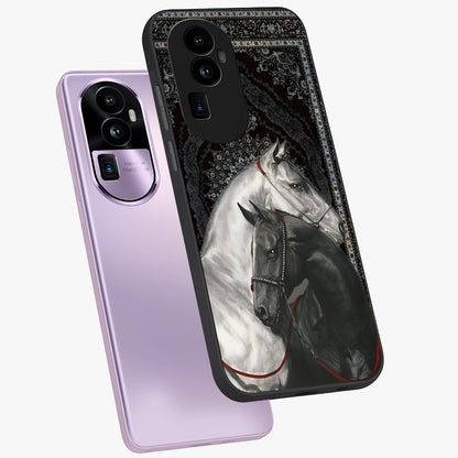 Majestic Ride Legacy Glass Case displayed in angled mockup highlighting sleek vehicle design with bold racing aesthetic.