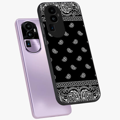 Retro Rebel Threads Glass Case displayed in angled mockup highlighting retro inspired graphic design with rebellious aesthetic.