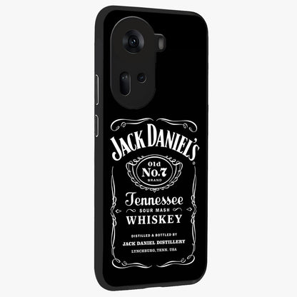 Vintage Whiskey Heritage Glass Case upright view showcasing stylish vintage whiskey artwork with timeless bar culture theme.