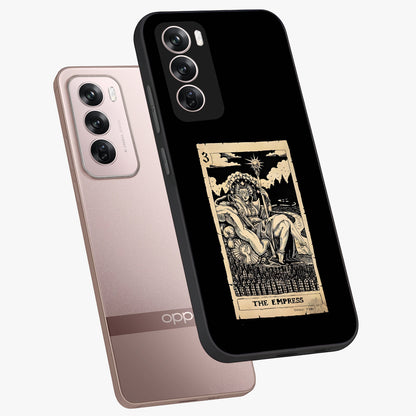 The Empress Glass Case displayed in angled mockup highlighting elegant royal design with majestic aesthetic style.