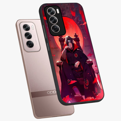 Blood Moon Sovereign Glass Case displayed in angled mockup highlighting dark celestial moon design and dramatic theme.