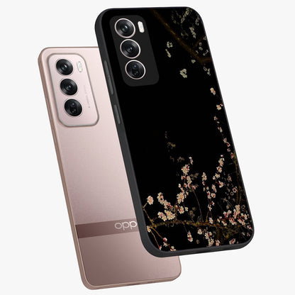 Petal Moon Light With Custom Name Glass Case displayed in angled mockup highlighting delicate petal design with custom name feature.