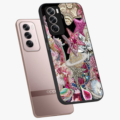 Starlit Jewel Dream Glass Case displayed in angled mockup highlighting glowing celestial jewel design with dreamy aesthetic.