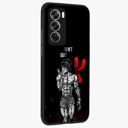 Rise Beyond Limits Glass Case upright view showcasing powerful inspirational artwork with uplifting theme.