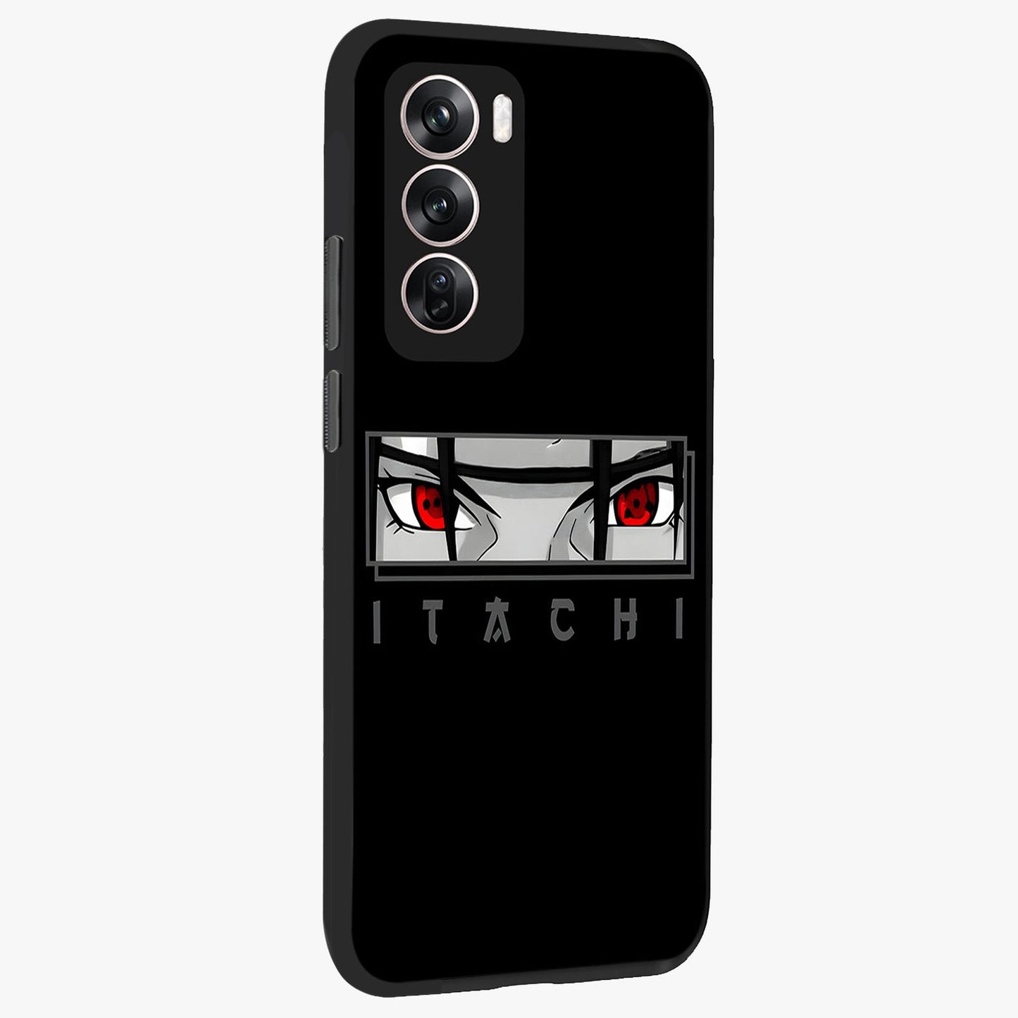 Scarlet Gaze Dominance Glass Case upright view showcasing powerful dramatic artwork with dominant artistic theme.