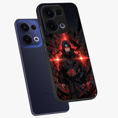 Focused Blade Discipline Glass Case displayed in angled mockup highlighting clean minimal text artwork with modern aesthetic style.