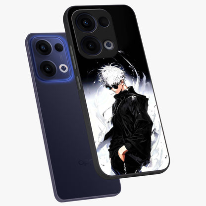 Limitless Shadow King Glass Case displayed in angled mockup highlighting dramatic dark hero design with intense aesthetic.