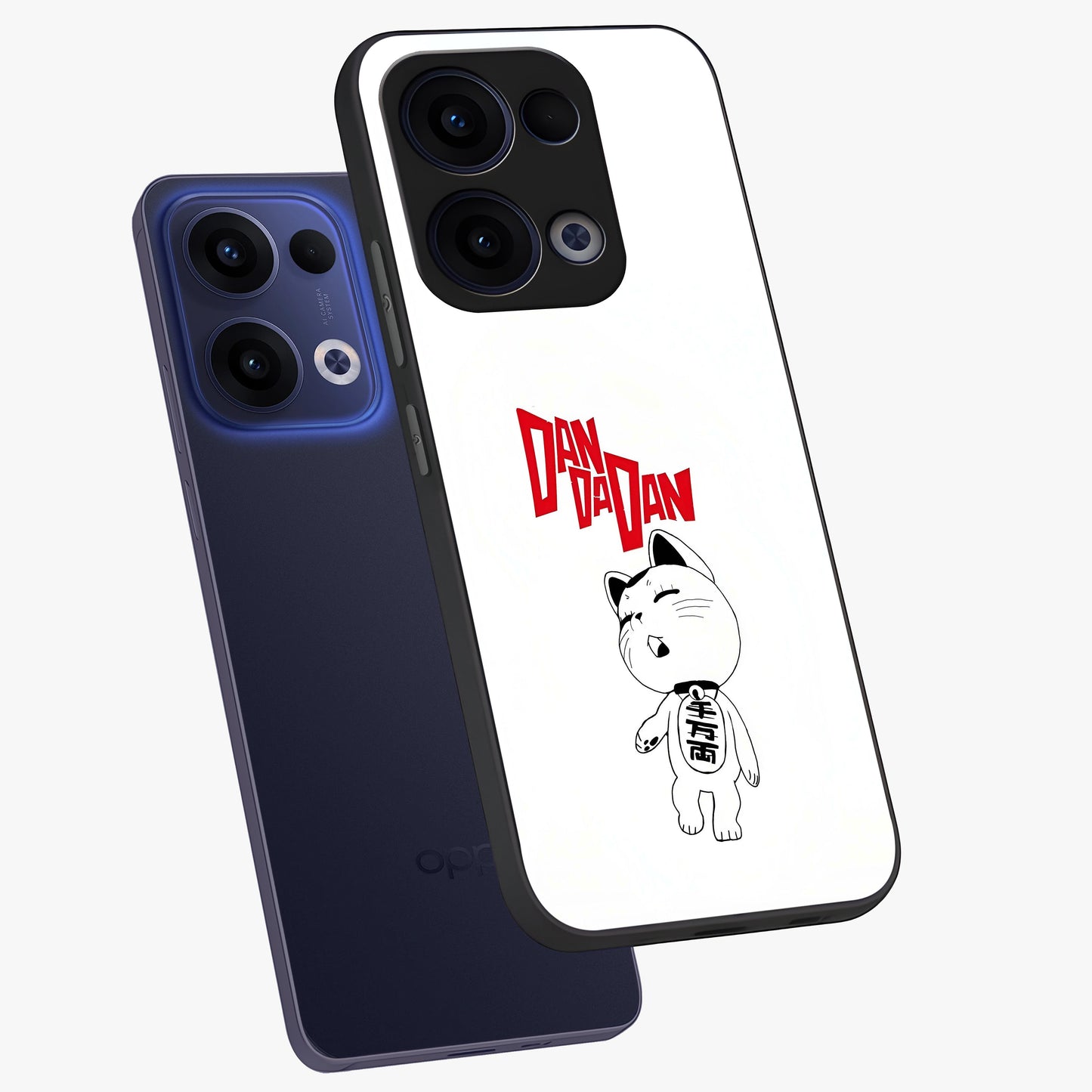 Playful Spirit Charm Glass Case displayed in angled mockup highlighting lively decorative design with playful aesthetic style.