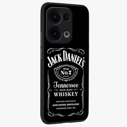 Vintage Whiskey Heritage Glass Case upright view showcasing stylish vintage whiskey artwork with timeless bar culture theme.