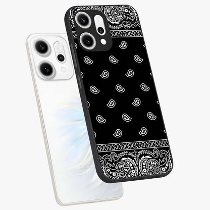 Retro Rebel Threads Glass Case displayed in angled mockup highlighting retro inspired graphic design with rebellious aesthetic.