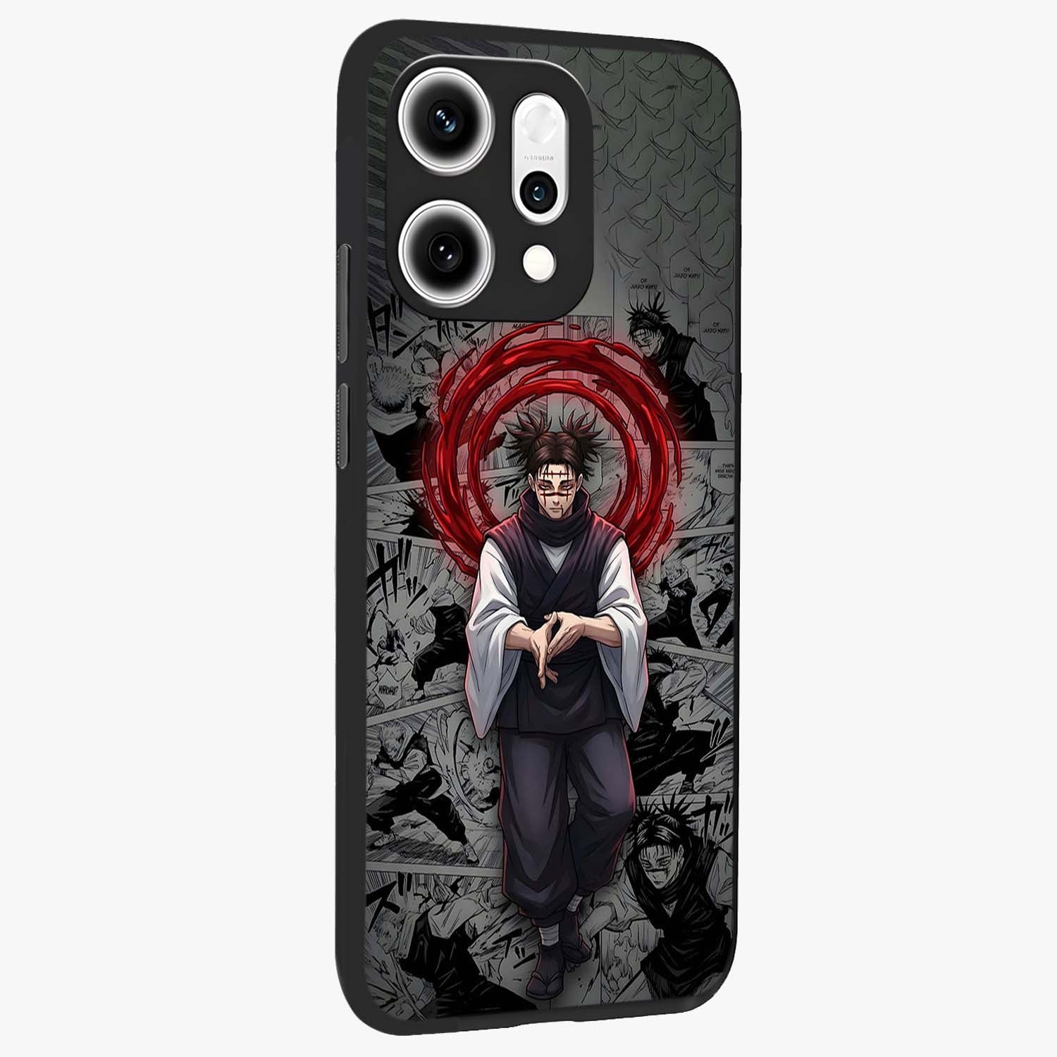 Cursed Ritual Ascension Glass Case upright view showcasing powerful ascension artwork with dark fantasy theme.