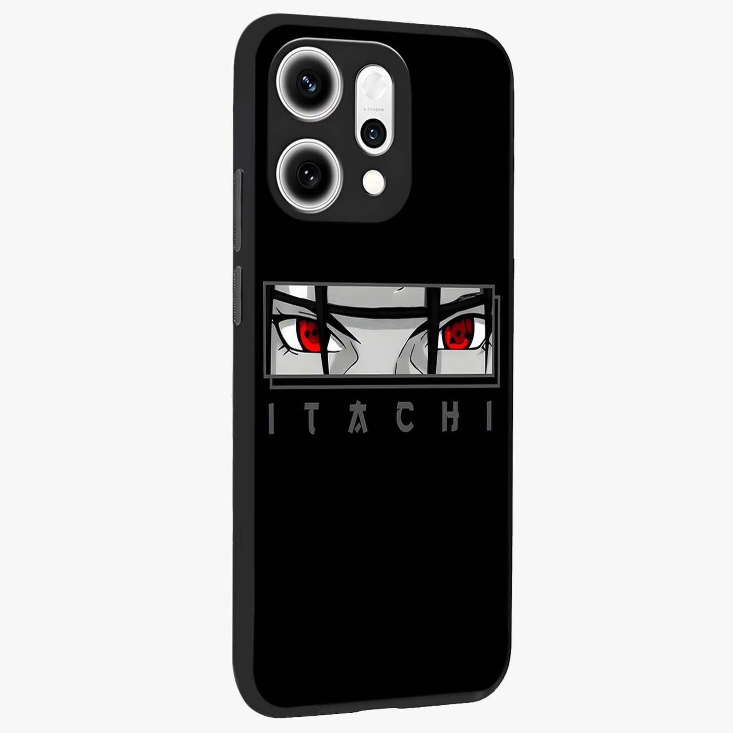 Scarlet Gaze Dominance Glass Case upright view showcasing powerful dramatic artwork with dominant artistic theme.