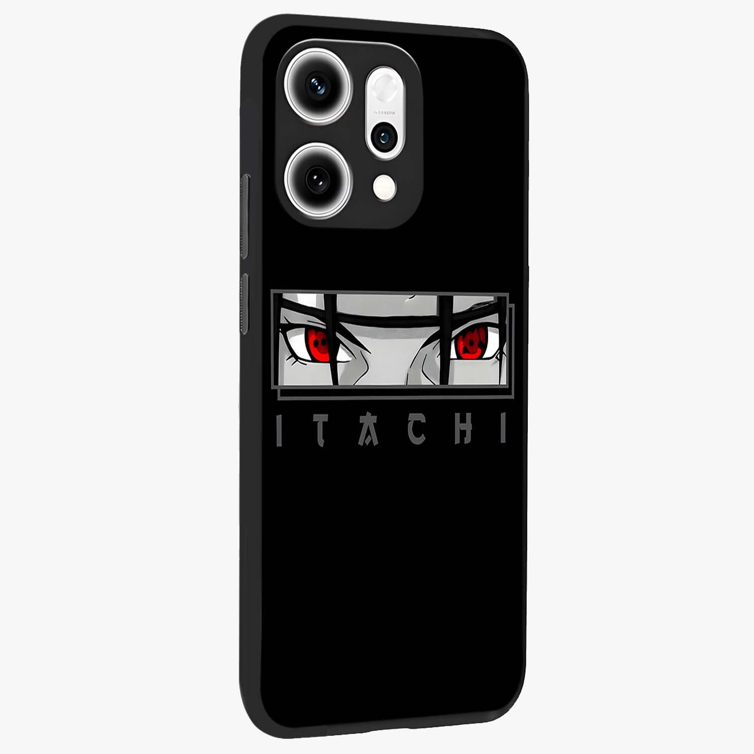 Scarlet Gaze Dominance Glass Case upright view showcasing powerful dramatic artwork with dominant artistic theme.