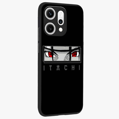 Scarlet Gaze Dominance Glass Case upright view showcasing powerful dramatic artwork with dominant artistic theme.