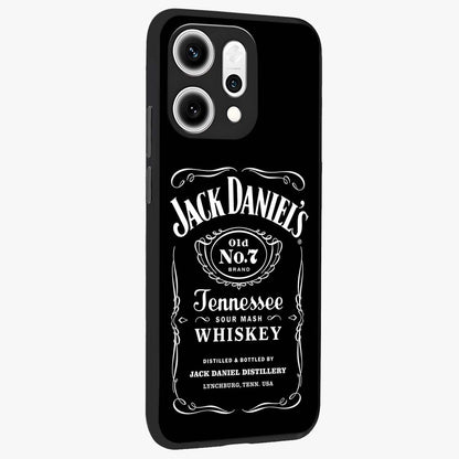 Vintage Whiskey Heritage Glass Case upright view showcasing stylish vintage whiskey artwork with timeless bar culture theme.