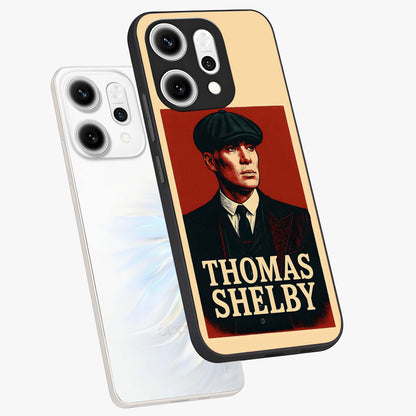 Vintage Mafia Authority Glass Case displayed in angled mockup highlighting powerful retro design with classic gangster aesthetic.
