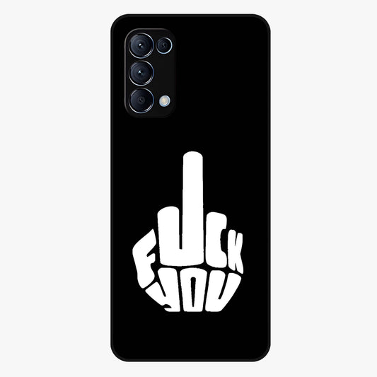 Rebel Mode On Glass Case showing flat back view with bold rebellious typography artwork and glossy glass finish.