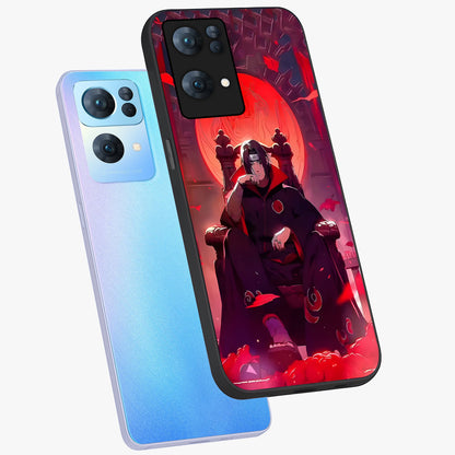 Blood Moon Sovereign Glass Case displayed in angled mockup highlighting dark celestial moon design and dramatic theme.