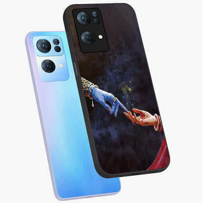 Divine Touch Eternal Glass Case displayed in angled mockup highlighting elegant divine inspired design with calm aesthetic style.