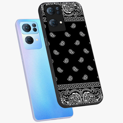 Retro Rebel Threads Glass Case displayed in angled mockup highlighting retro inspired graphic design with rebellious aesthetic.