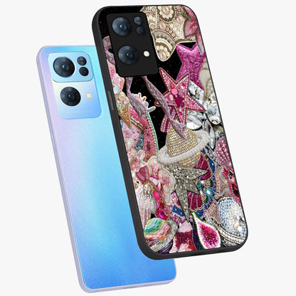 Starlit Jewel Dream Glass Case displayed in angled mockup highlighting glowing celestial jewel design with dreamy aesthetic.