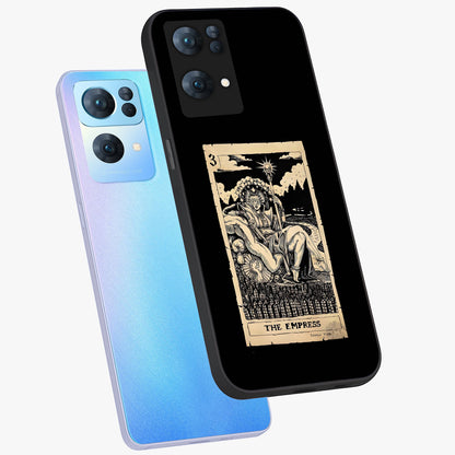 The Empress Glass Case displayed in angled mockup highlighting elegant royal design with majestic aesthetic style.