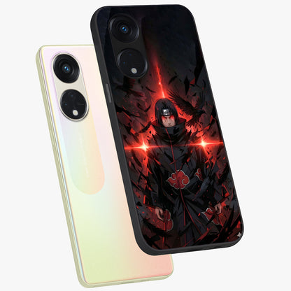 Focused Blade Discipline Glass Case displayed in angled mockup highlighting clean minimal text artwork with modern aesthetic style.