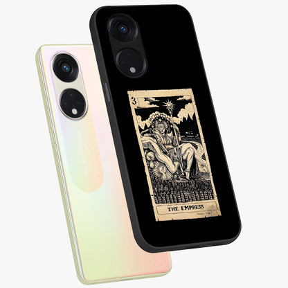 The Empress Glass Case displayed in angled mockup highlighting elegant royal design with majestic aesthetic style.