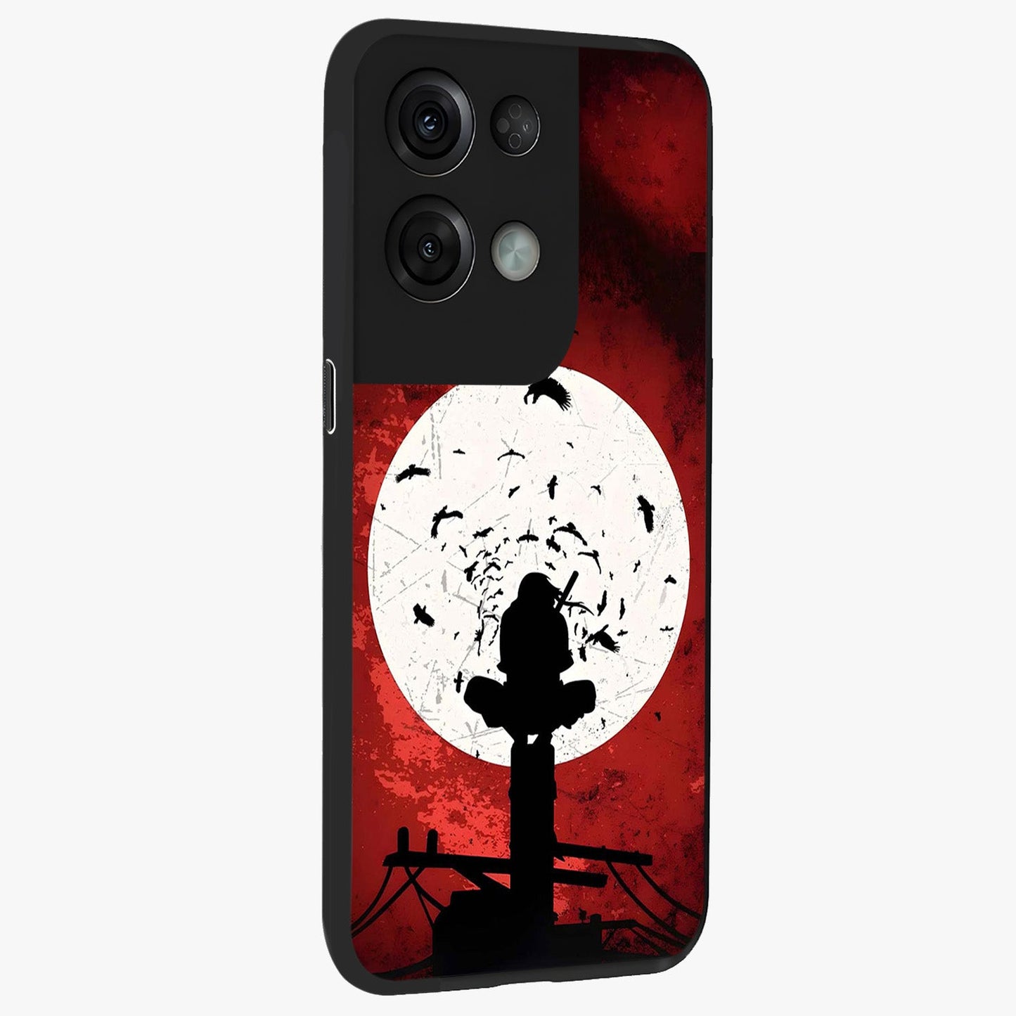 It Comes In Waves Quote Glass Case upright view showcasing calm wave artwork with motivational quote theme.