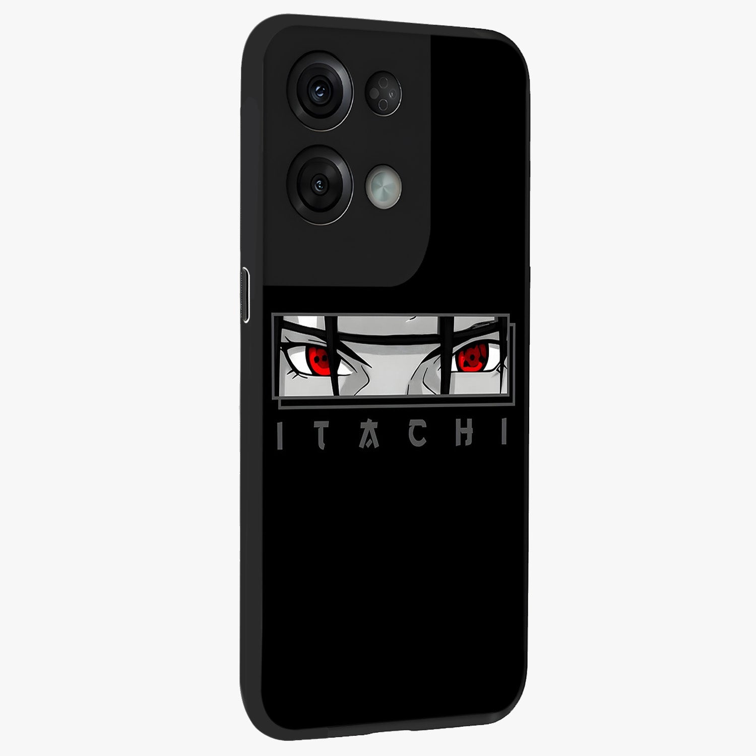 Scarlet Gaze Dominance Glass Case upright view showcasing powerful dramatic artwork with dominant artistic theme.