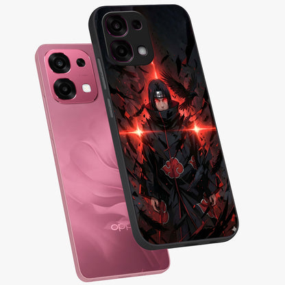 Focused Blade Discipline Glass Case displayed in angled mockup highlighting clean minimal text artwork with modern aesthetic style.