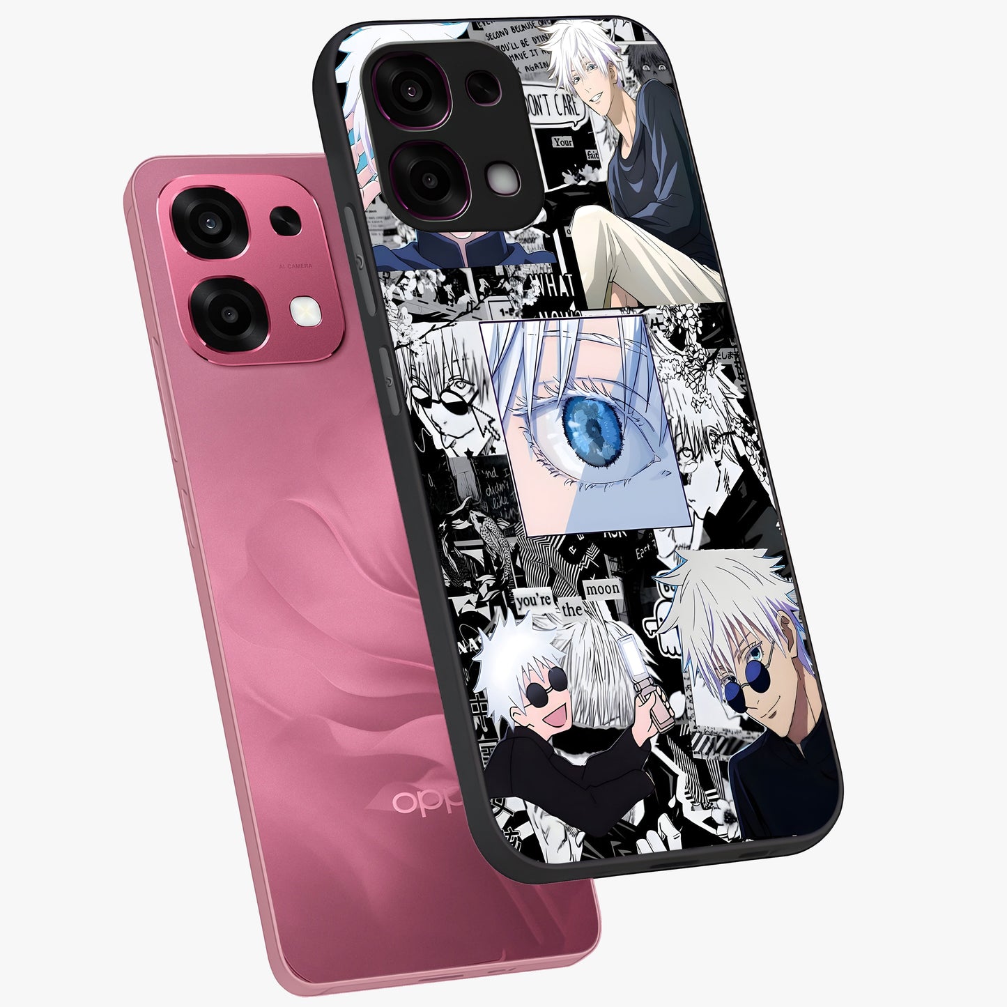 Infinity Sorcerer Chaos Glass Case displayed in angled mockup highlighting powerful magical design with fantasy aesthetic style.