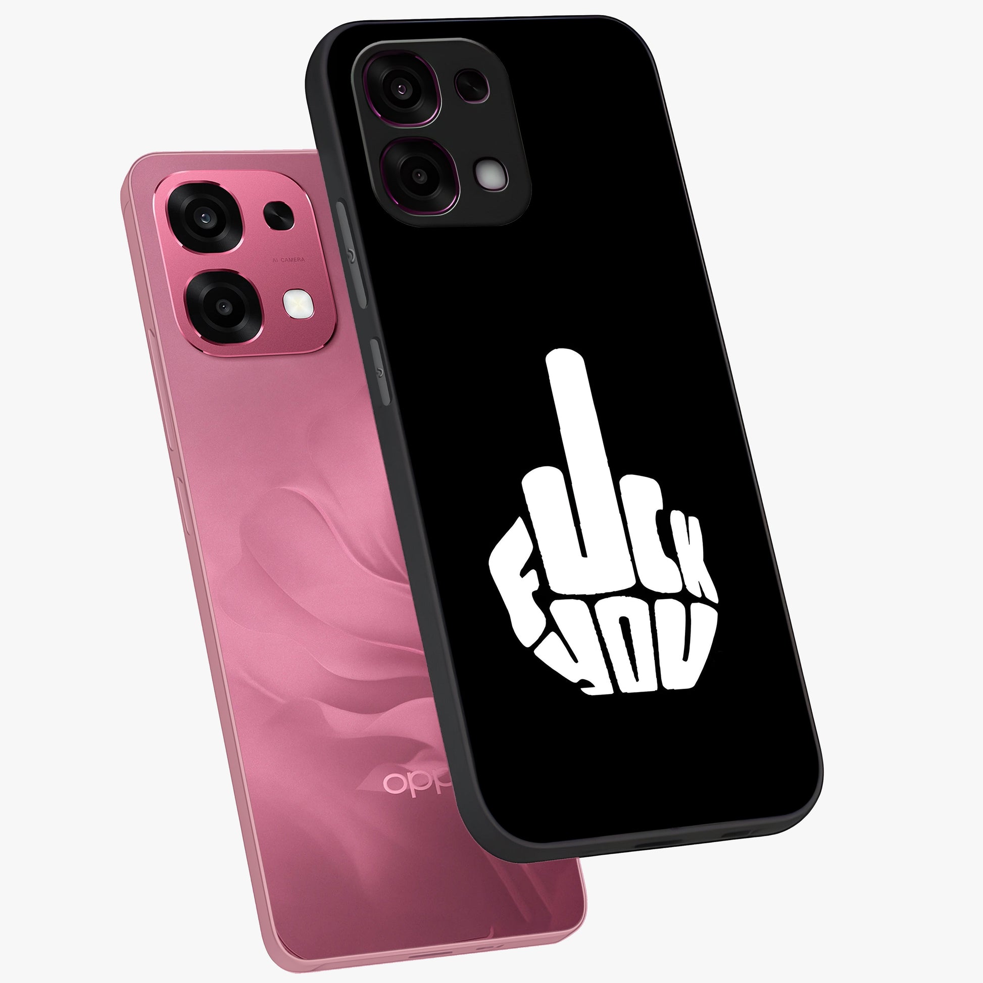Rebel Mode On Glass Case displayed in angled mockup highlighting edgy text design with modern street aesthetic.