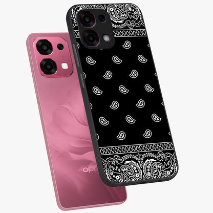 Retro Rebel Threads Glass Case displayed in angled mockup highlighting retro inspired graphic design with rebellious aesthetic.