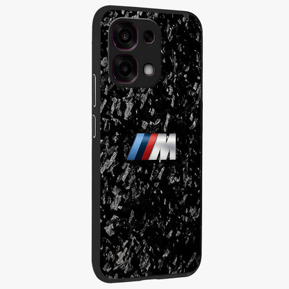 Carbon Speed Mark Glass Case upright view showcasing modern carbon speed graphic with bold automotive theme.