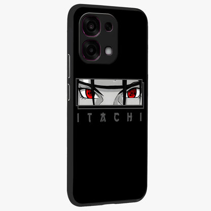 Scarlet Gaze Dominance Glass Case upright view showcasing powerful dramatic artwork with dominant artistic theme.