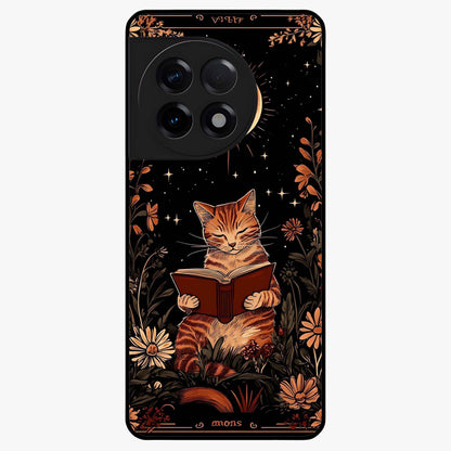 Magical Cat Chronicle Glass Case for 1+11R stylish front view featuring bold modern artistic artwork