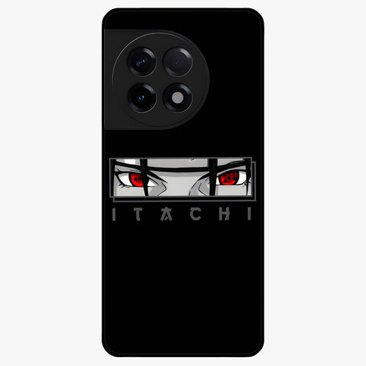 Scarlet Gaze Dominance Glass Case for 1+11R dramatic front view featuring intense red themed artwork