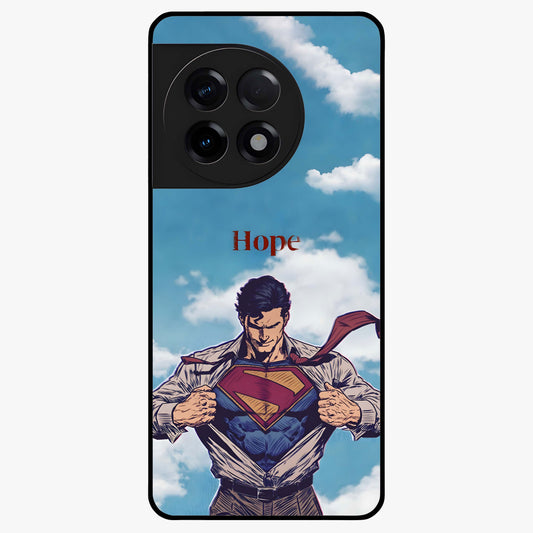 Symbol of Hope Glass Case for 1+11R meaningful front view featuring inspirational symbolic artwork