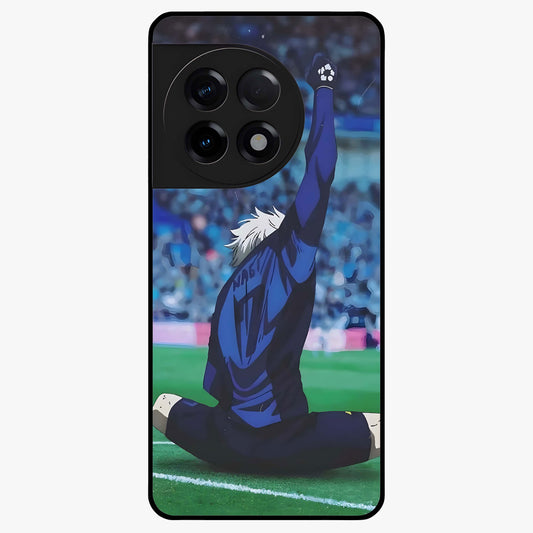 Victory Silence Anthem Glass Case for 1+11R bold front view featuring powerful motivational themed artwork