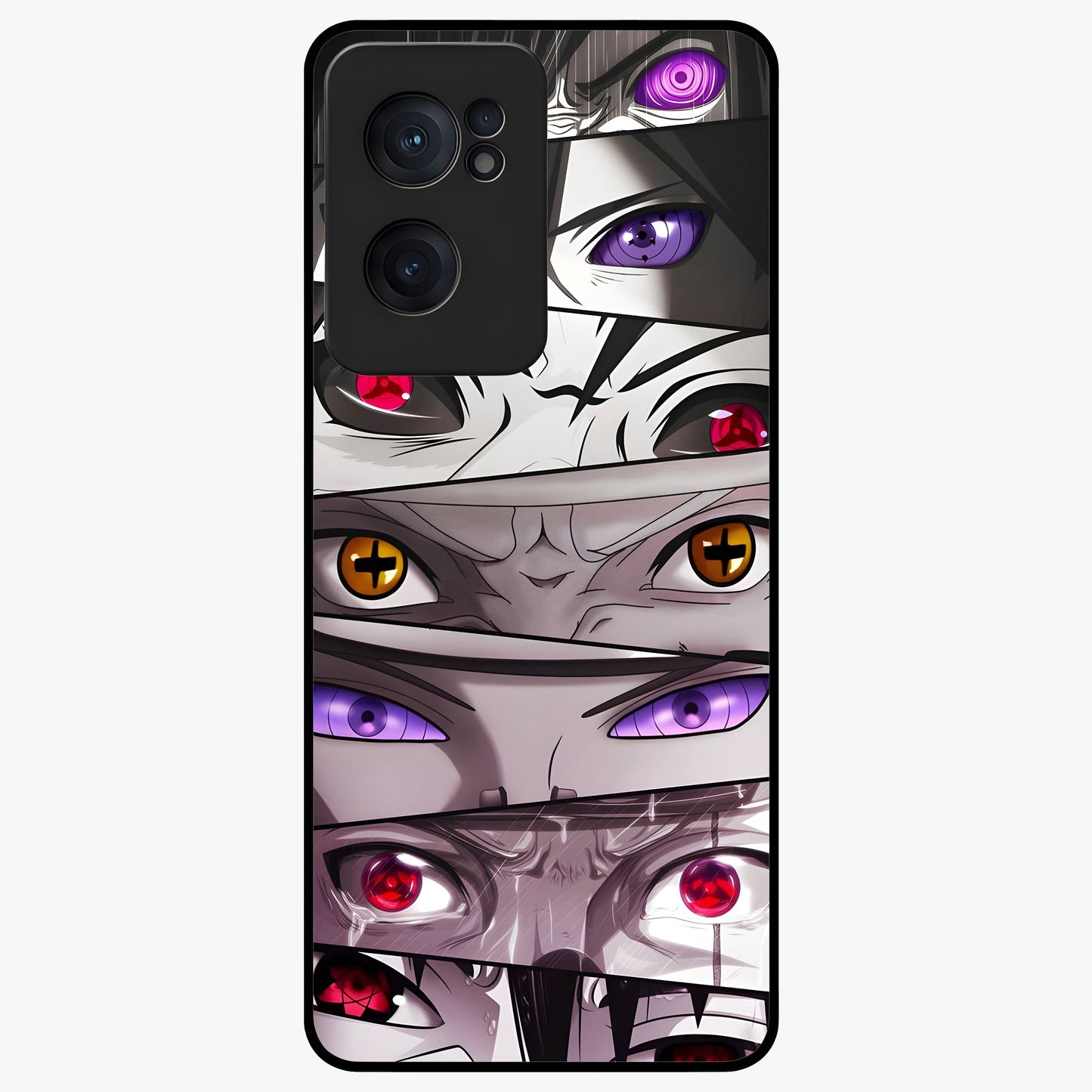 Eyes of Destiny Glass Case for 1+Nord CE 2  bold front view featuring mystical eye inspired artwork