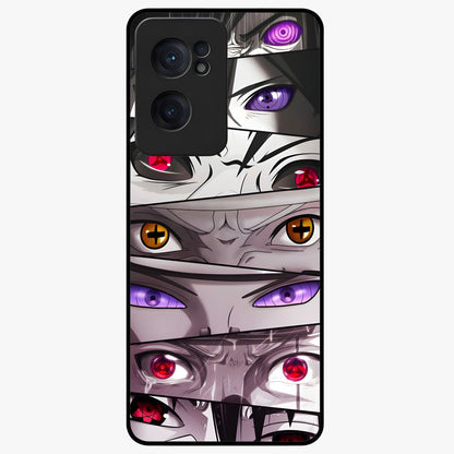 Eyes of Destiny Glass Case for 1+Nord CE 2  bold front view featuring mystical eye inspired artwork