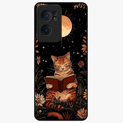 Magical Cat Chronicle Glass Case for 1+Nord CE 2  stylish front view featuring bold modern artistic artwork