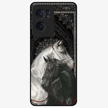 Majestic Ride Legacy Glass Case for 1+Nord CE 2  bold front view featuring dynamic ride inspired artwork