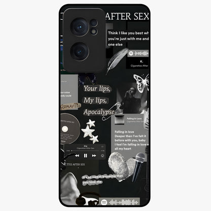 Midnight Love Echo Glass Case for OnePlus Nord CE 2 |1+Nord CE 2