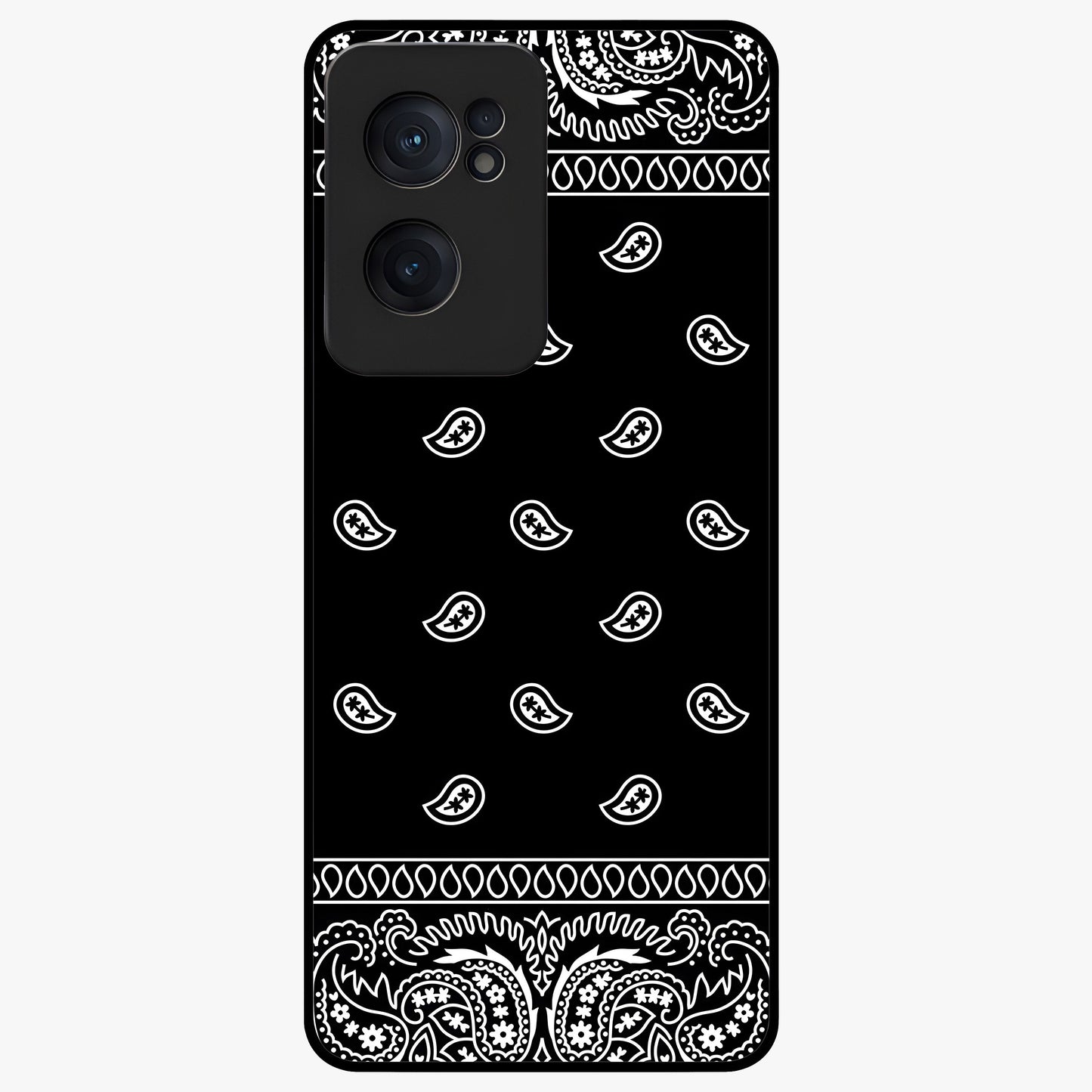 Retro Rebel Threads Glass Case for 1+Nord CE 2  stylish front view featuring vintage inspired graphic artwork