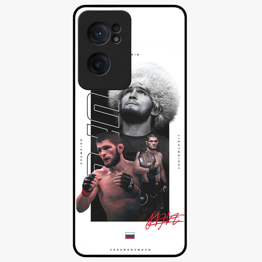 Unbeaten Warrior Legacy Glass Case for 1+Nord Ce 2  powerful front view featuring fearless warrior inspired artwork